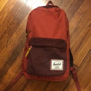 Herschel Supply Co. Rust Knit Woodside Backpack